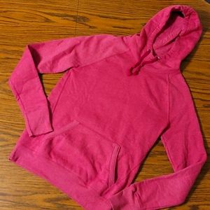 Champion Authentic Solid Pink Fleece Lined Hoodie